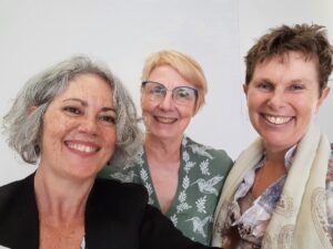 Susan West, Sandra Kay Lauffenburger and Nicola Hoskins-Murphy.